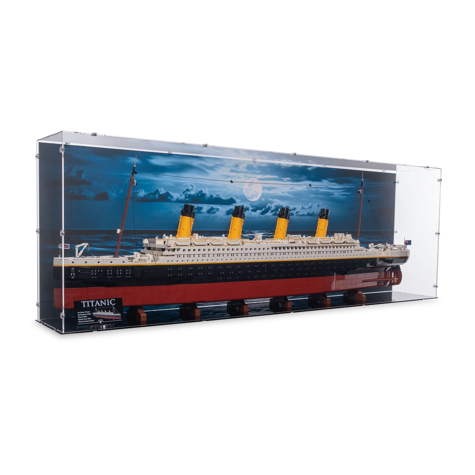Titanic Display Case for LEGO 10294