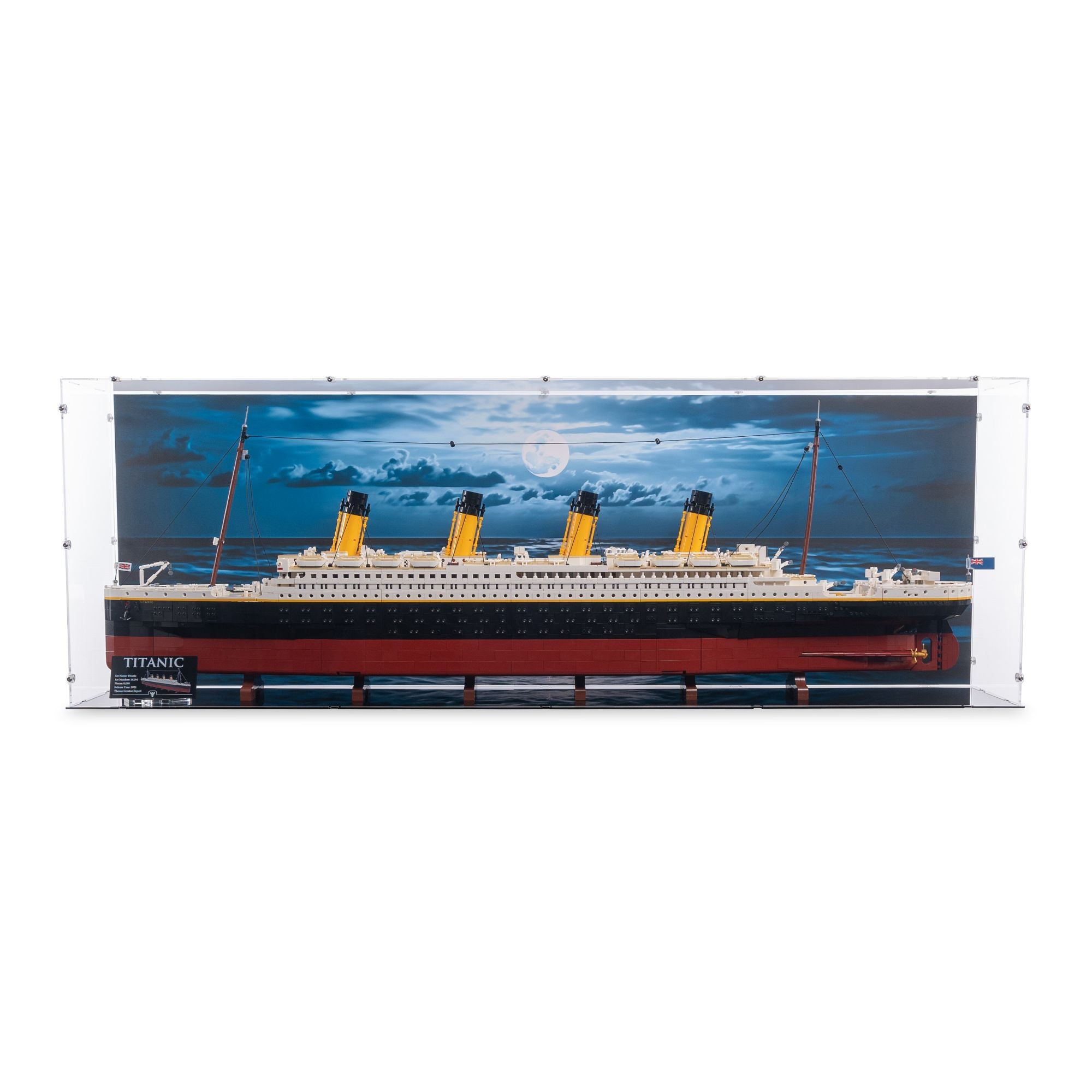 Titanic Display Case for LEGO 10294