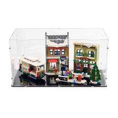 Holiday Main Street Display Case for LEGO 10308