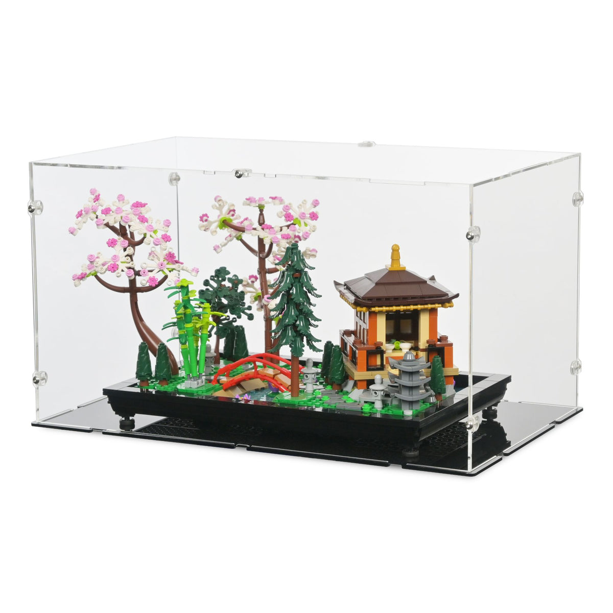 Tranquil Garden Display Case for LEGO 10315