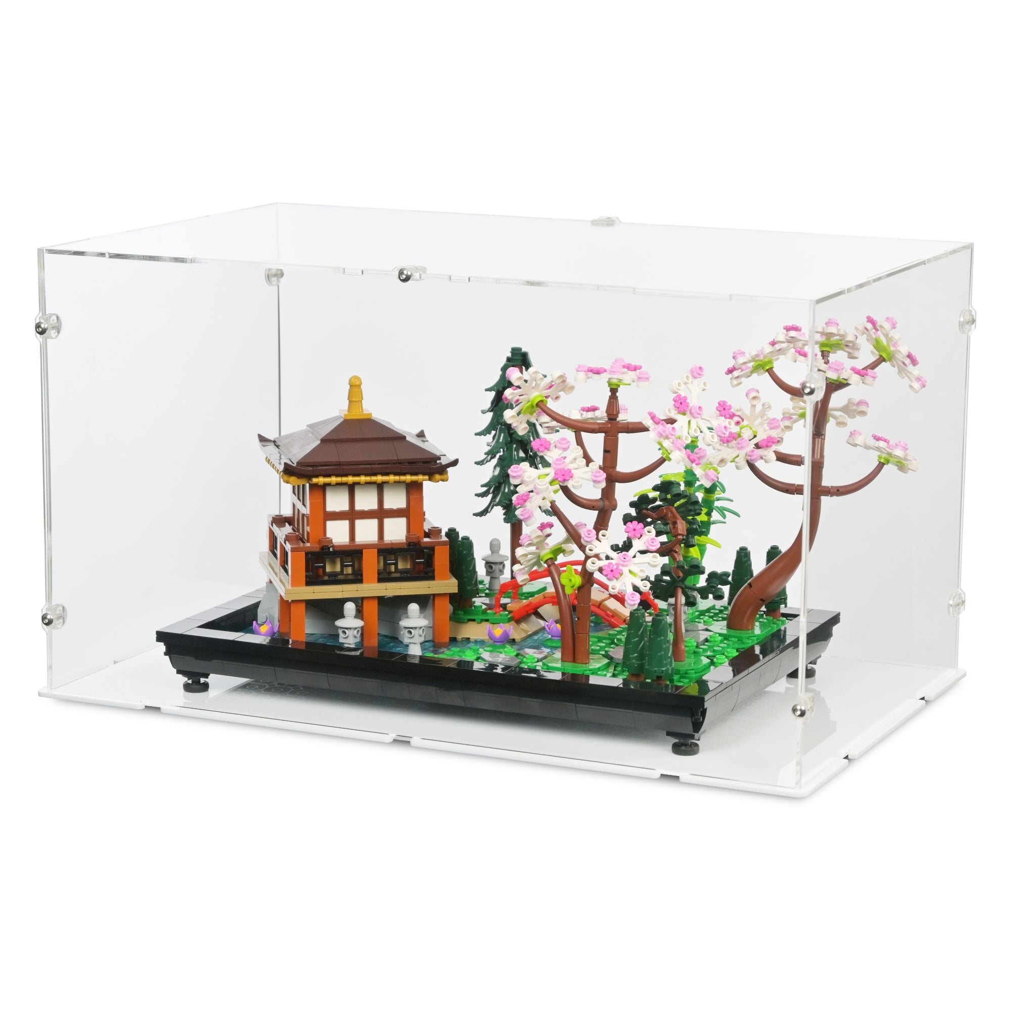 Tranquil Garden Display Case for LEGO 10315