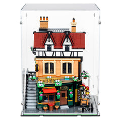 Tudor Corner Display Case for LEGO 10350