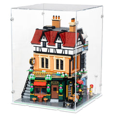 Tudor Corner Display Case for LEGO 10350