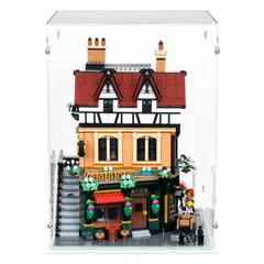 Tudor Corner Display Case for LEGO 10350
