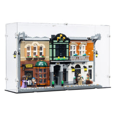 Sherlock Holmes: Book Nook Display Case for LEGO 10351 (Open)