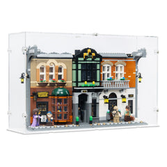 Sherlock Holmes: Book Nook Display Case for LEGO 10351 (Open)