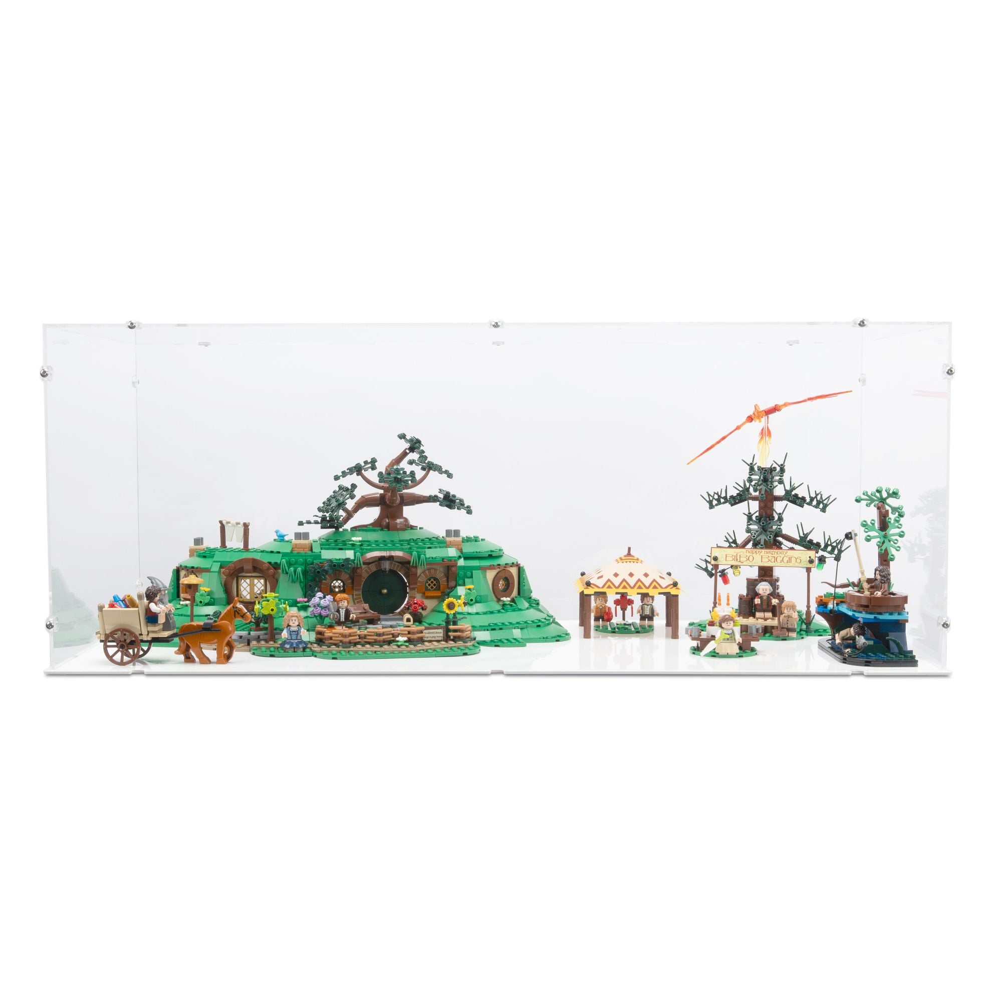 Lord of the Rings The Shire Display Case for LEGO 10354