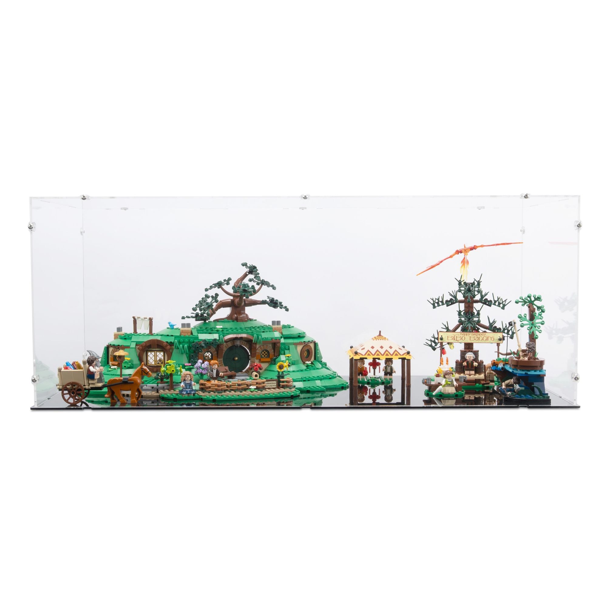 Lord of the Rings The Shire Display Case for LEGO 10354