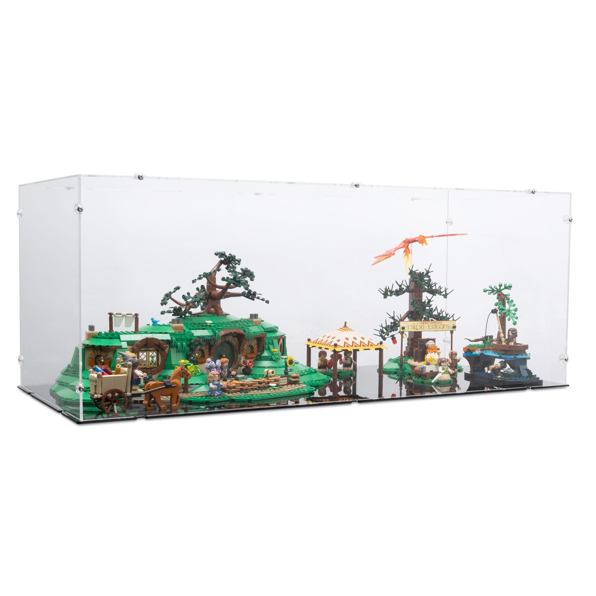 Lord of the Rings The Shire Display Case for LEGO 10354