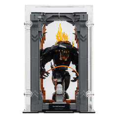 Lord of the Rings Balrog Book Nook Display Case for LEGO 10367 (Closed)