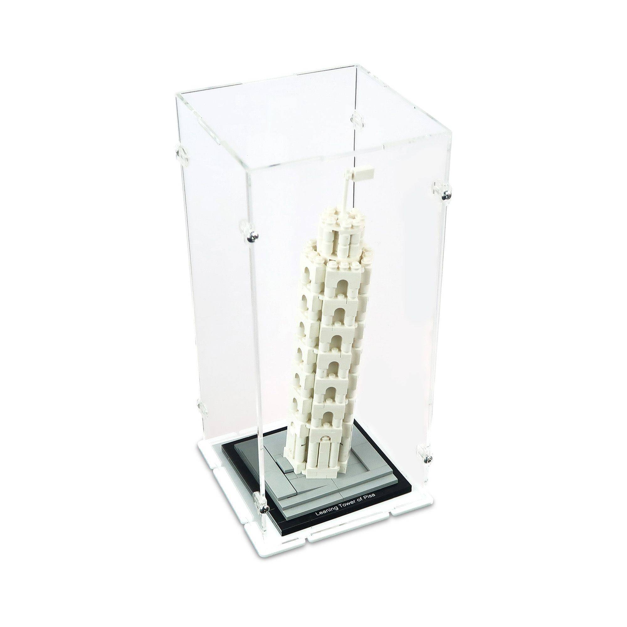 Leaning Tower of Pisa Display Case for LEGO 21015