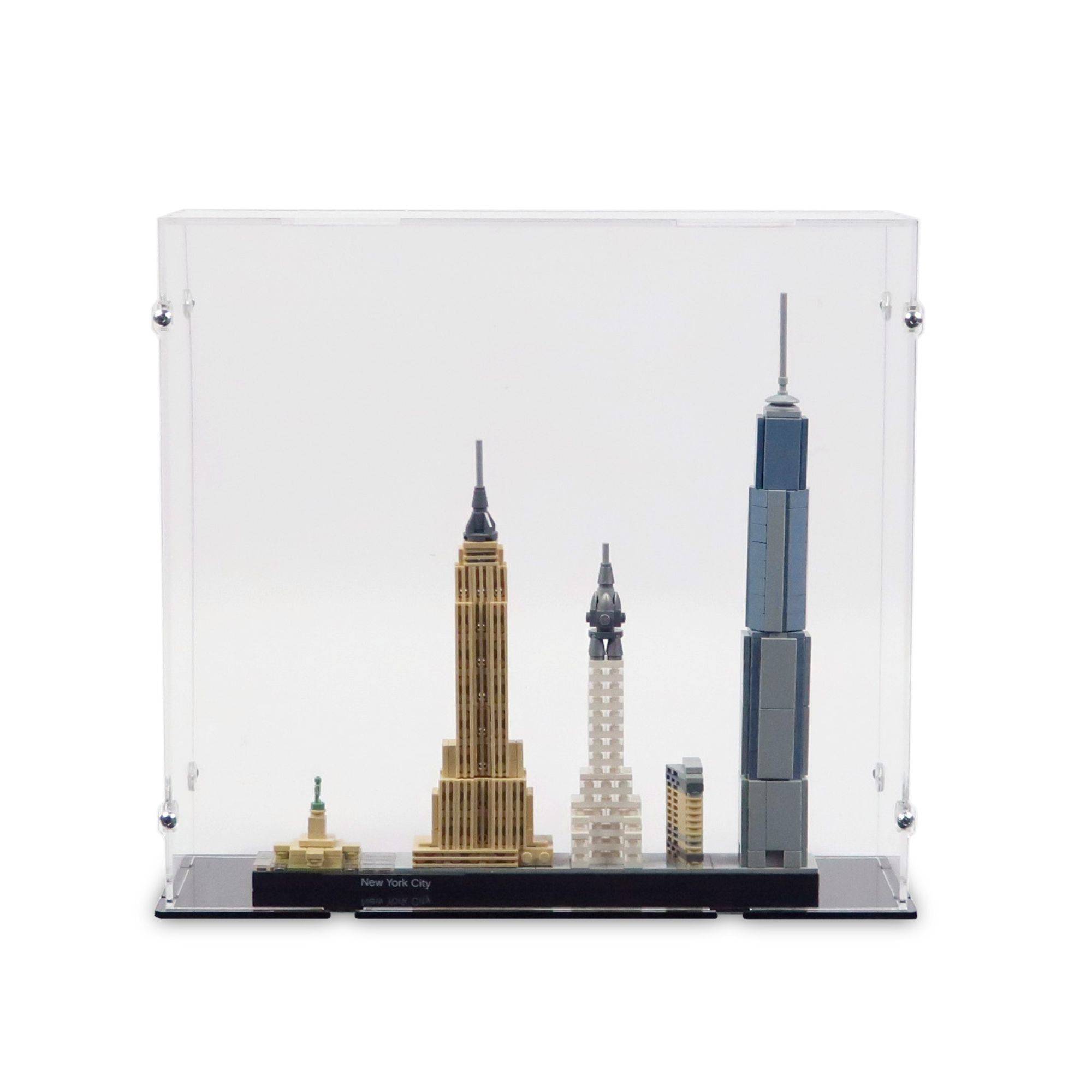 New York City Display Case for LEGO 21028