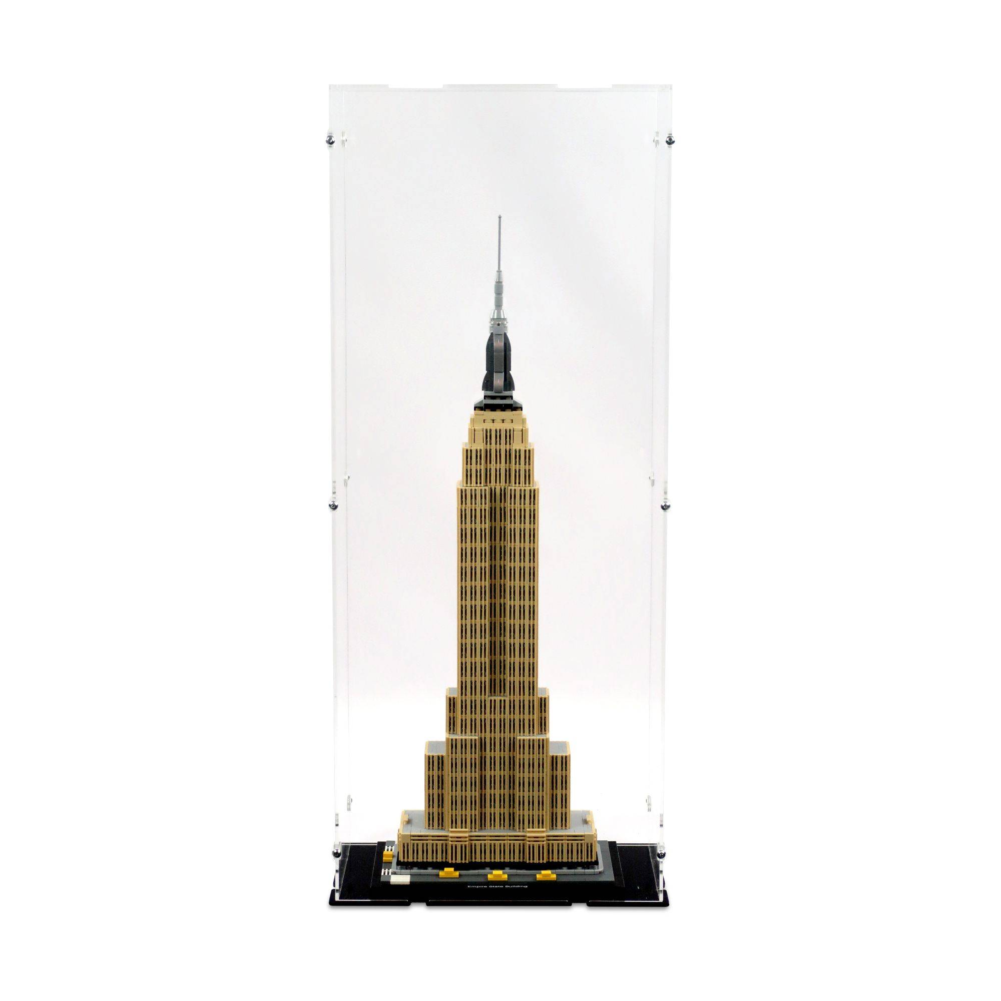 Empire State Building Display Case for LEGO 21046