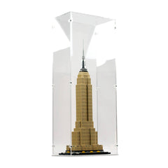 Empire State Building Display Case for LEGO 21046