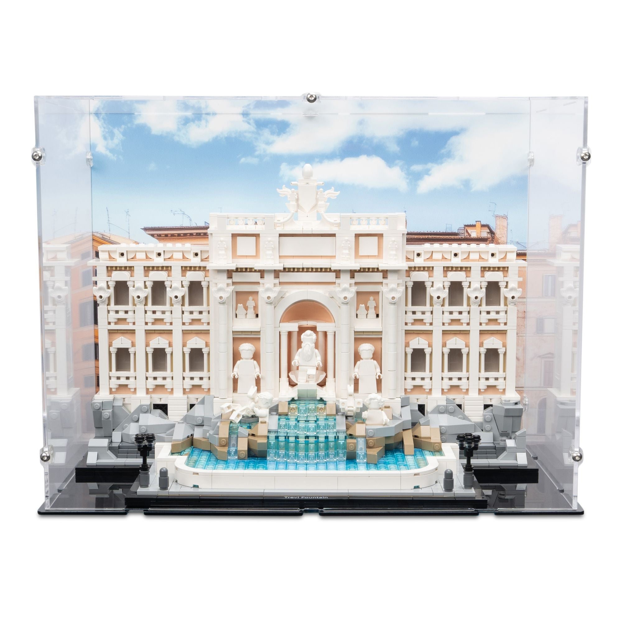 Trevi Fountain Display Case for LEGO 21062