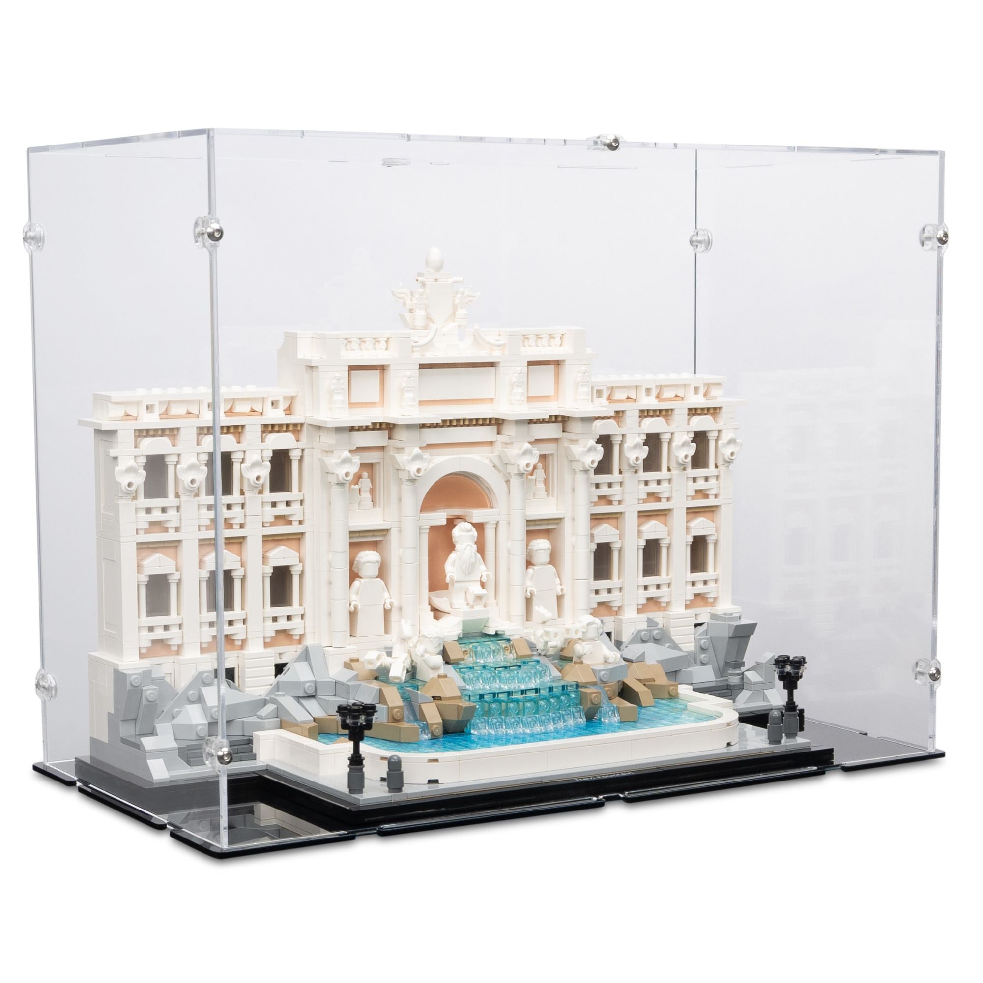 Trevi Fountain Display Case for LEGO 21062