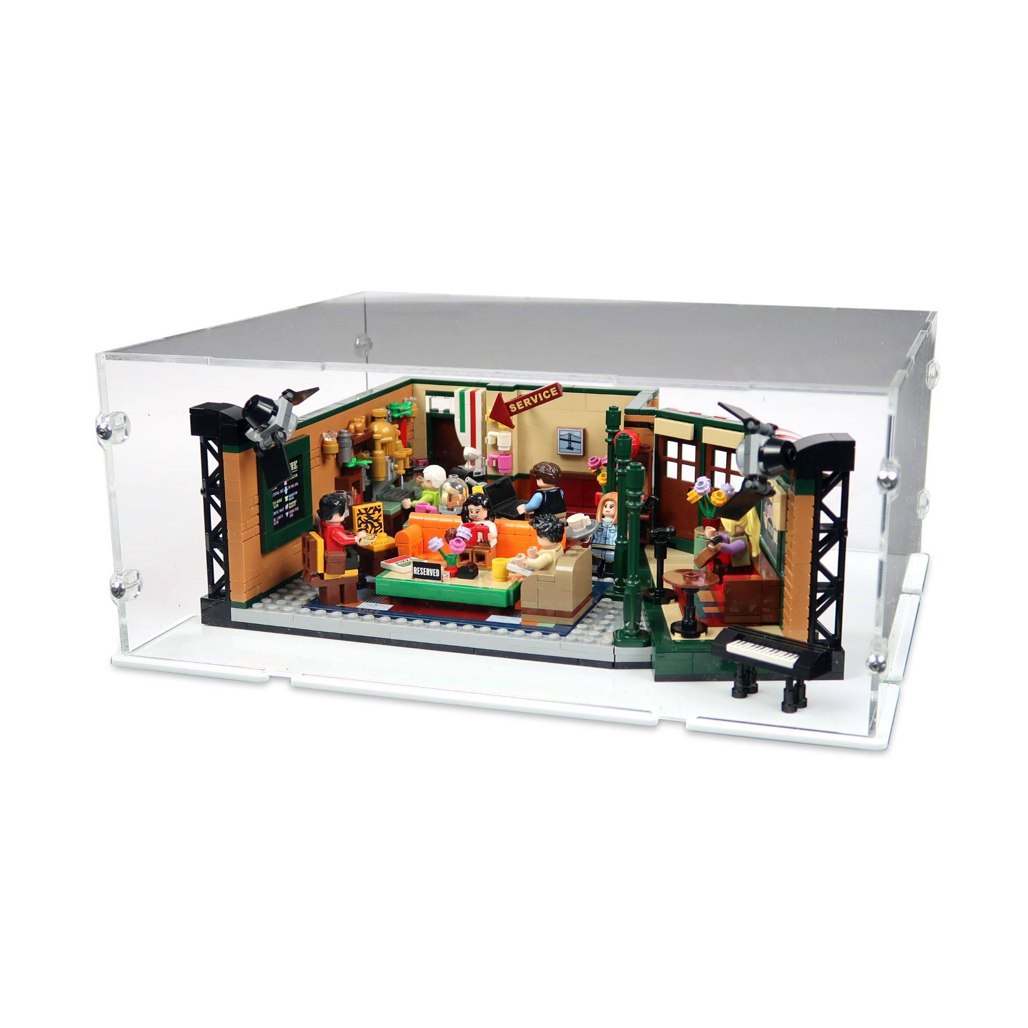 Friends Central Perk TV Show Display Case for LEGO 21319