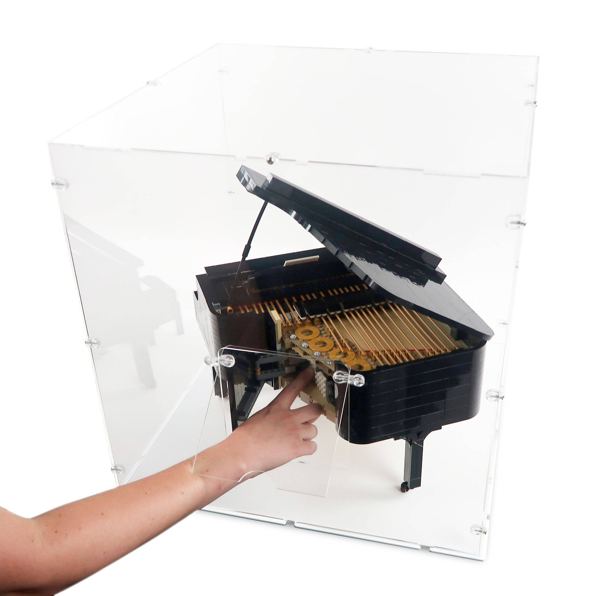 Grand Piano Display Case for LEGO 21323