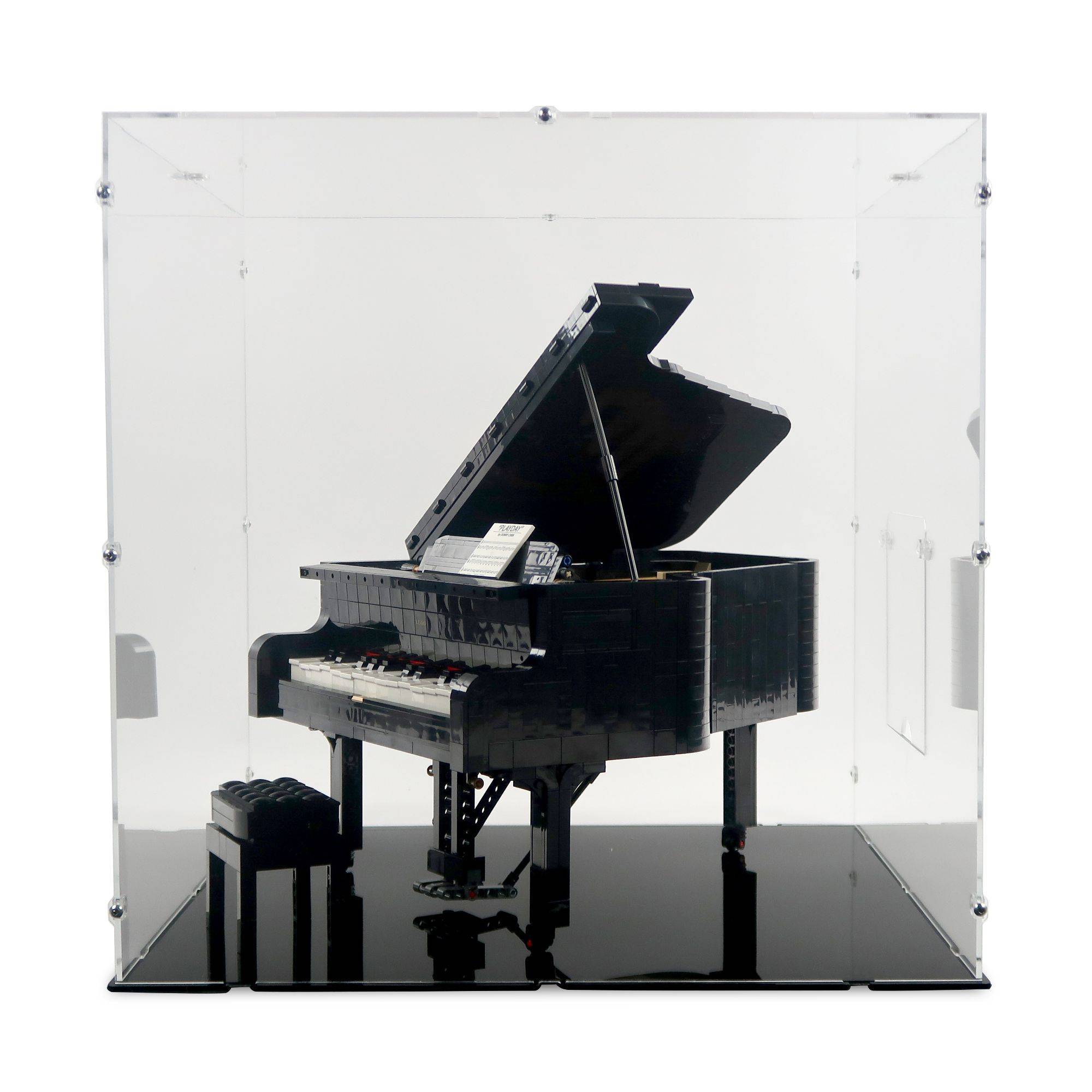 Grand Piano Display Case for LEGO 21323
