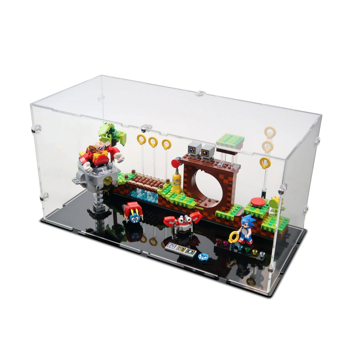 Sonic the Hedgehog - Green Hill Zone Display Case for LEGO 21331