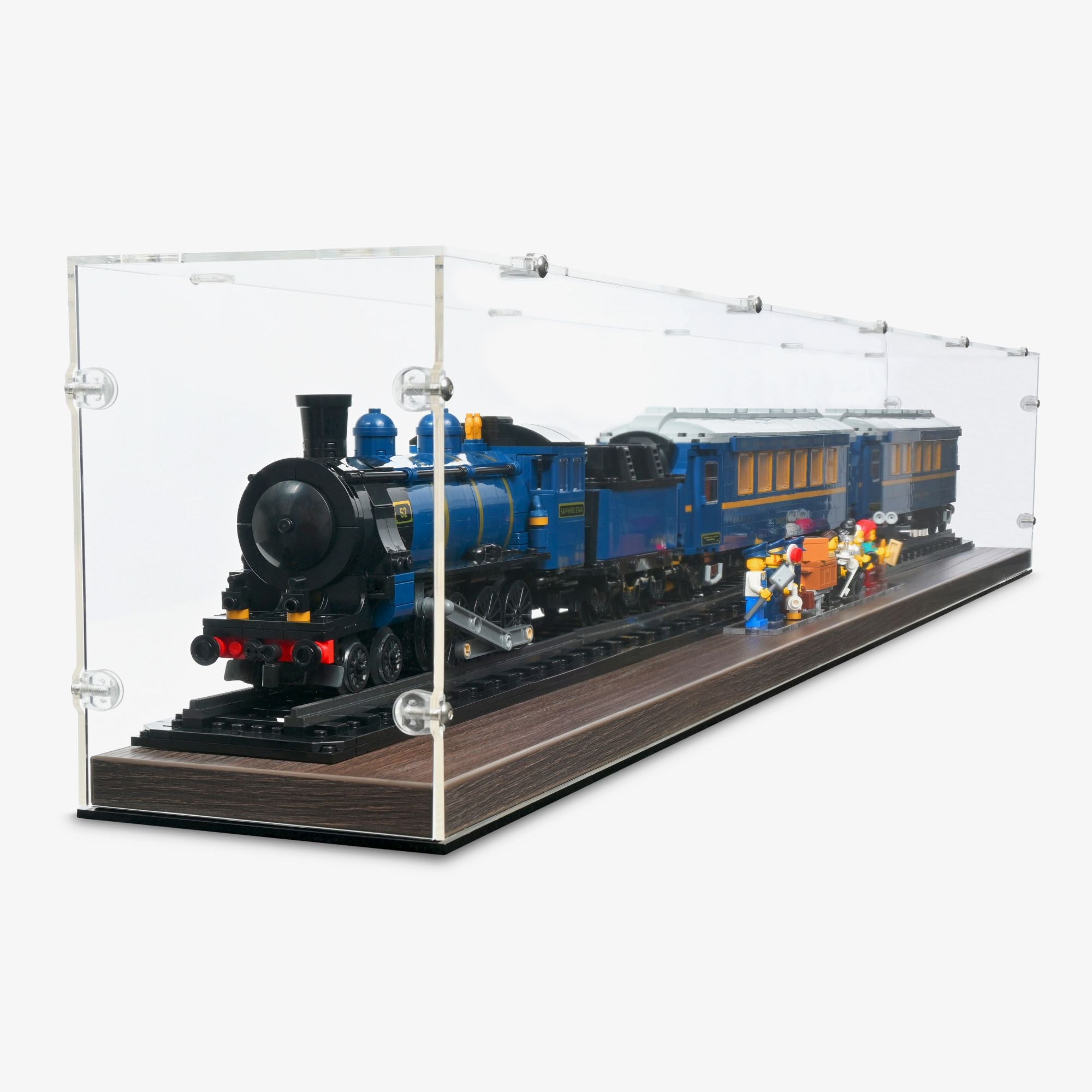 The Orient Express Train Display Case for LEGO 21344