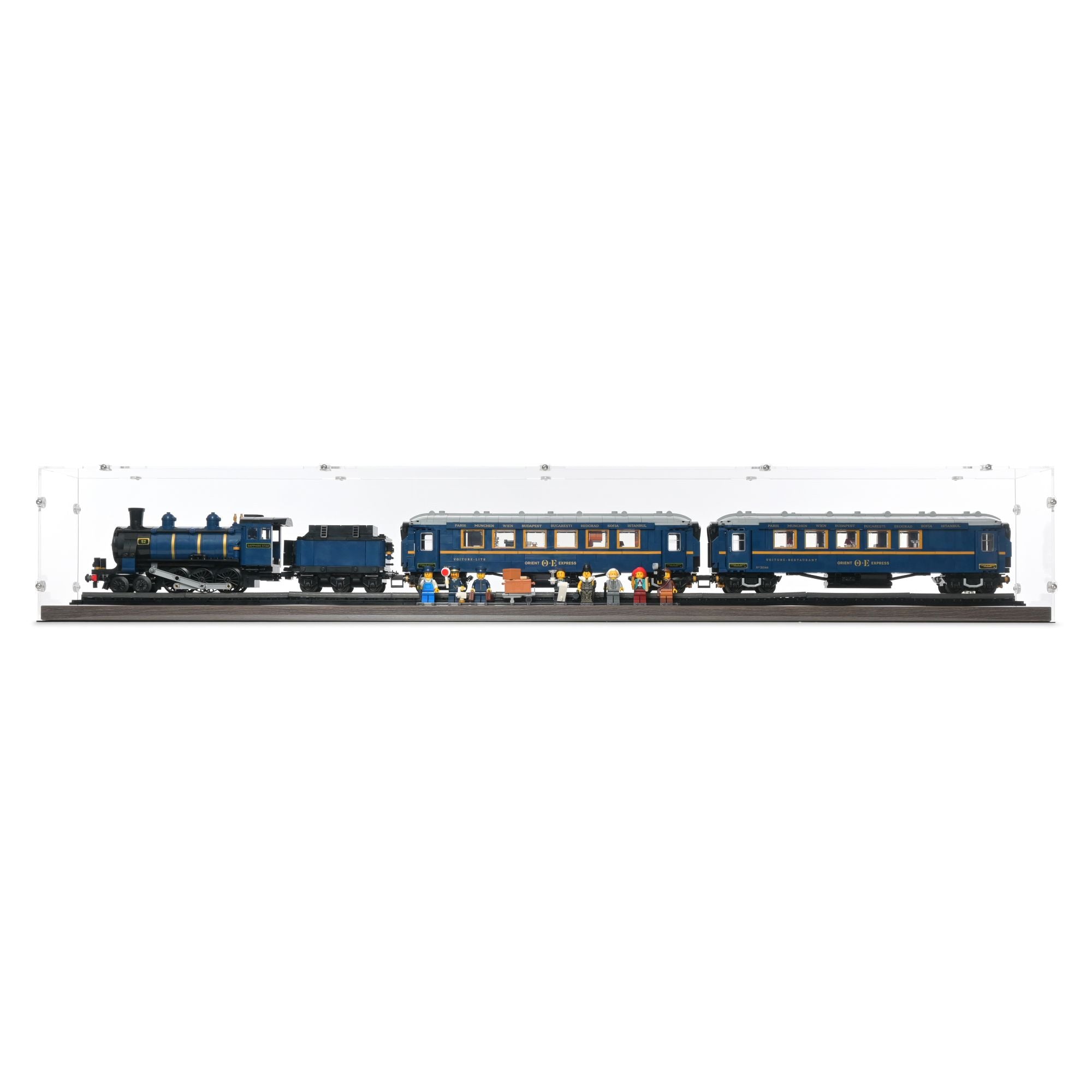 The Orient Express Train Display Case for LEGO 21344