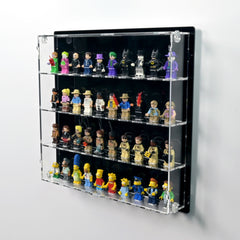 40 LEGO Minifigures Wall Display Case