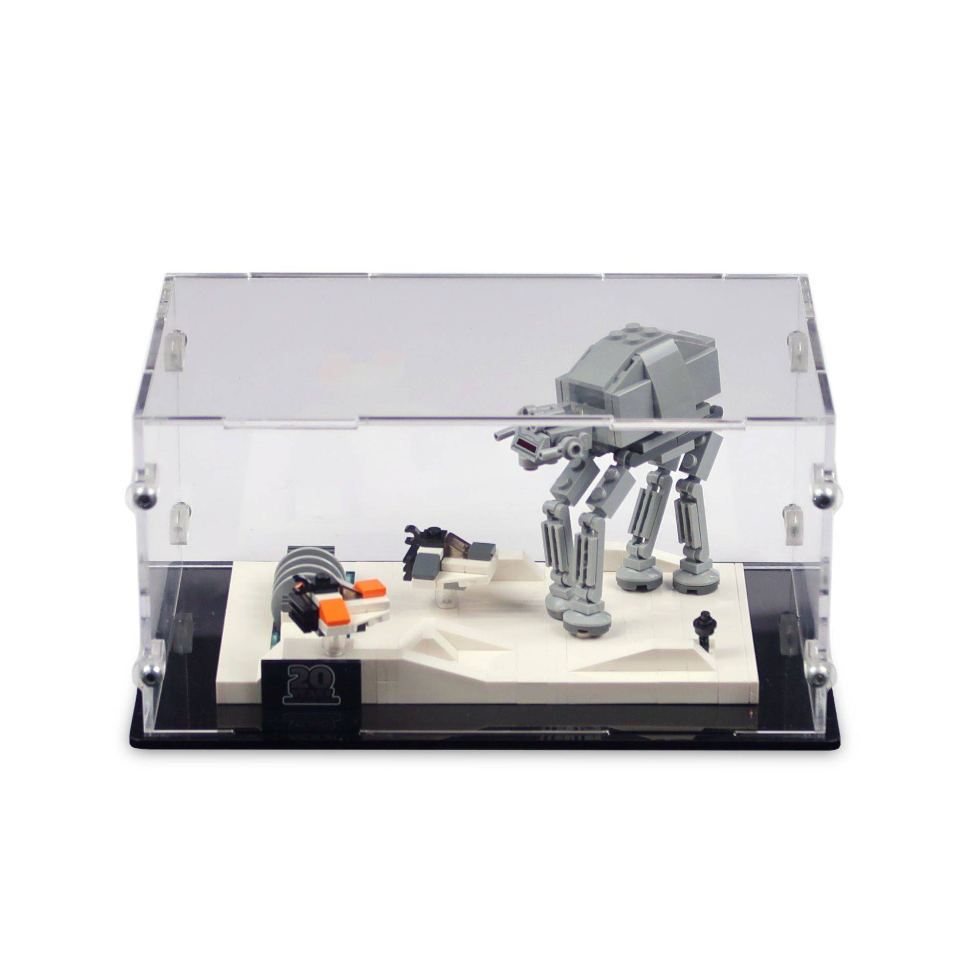 Battle of Hoth 20th Anniversary Display Case for LEGO 40333