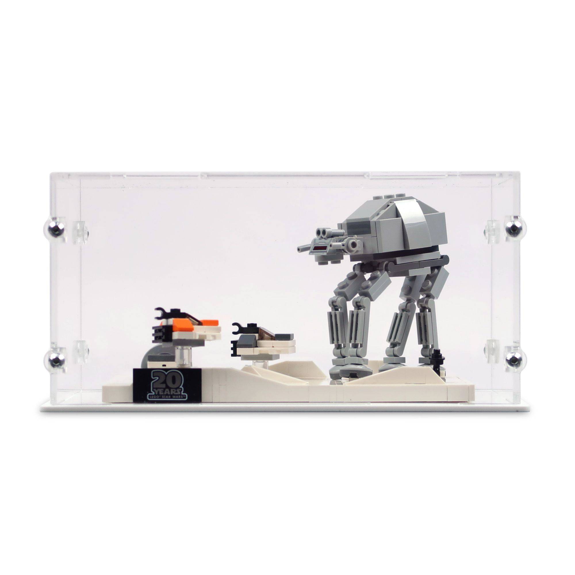 Battle of Hoth 20th Anniversary Display Case for LEGO 40333