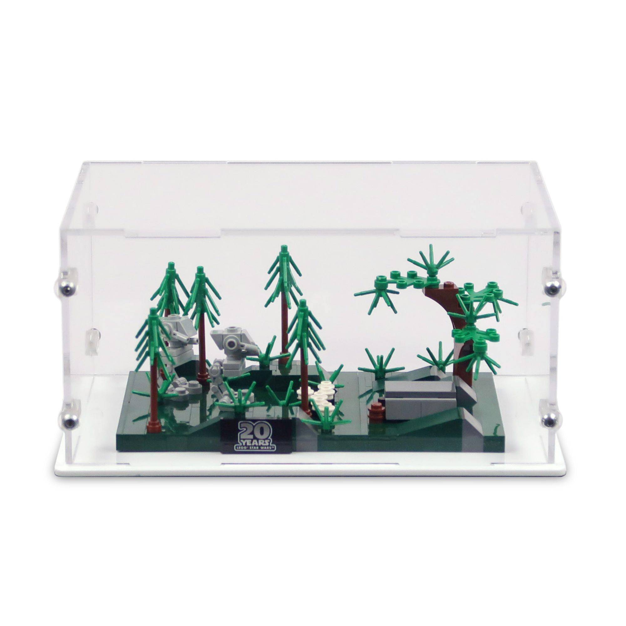 Battle of Endor 20th Anniversary Display Case for LEGO 40362