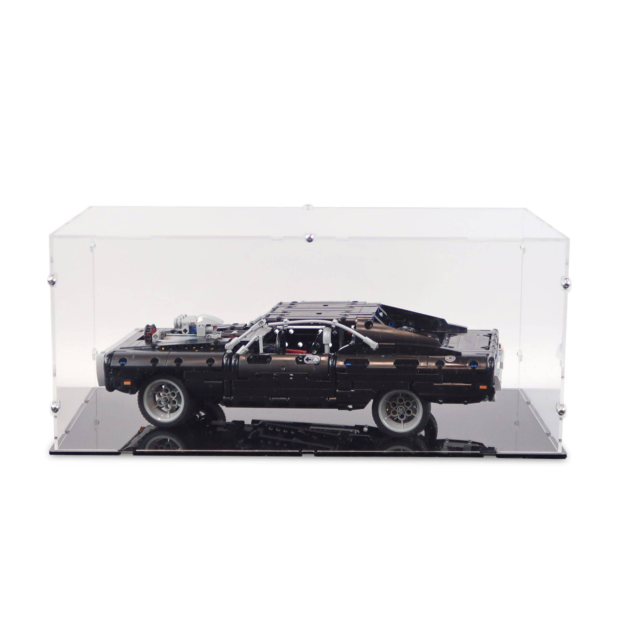 Dom's Dodge Charger Display Case for LEGO 42111