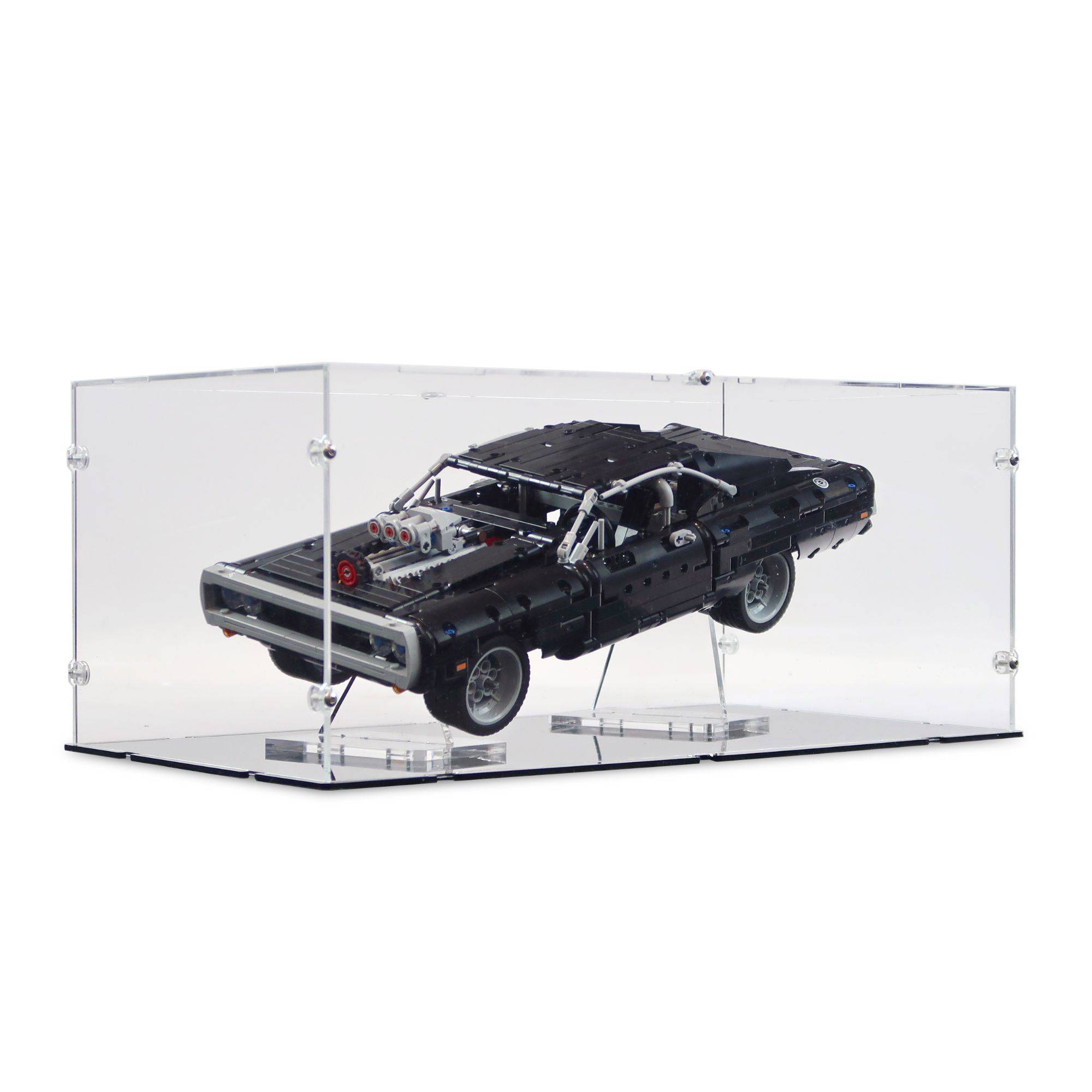 Dom's Dodge Charger Display Case for LEGO 42111