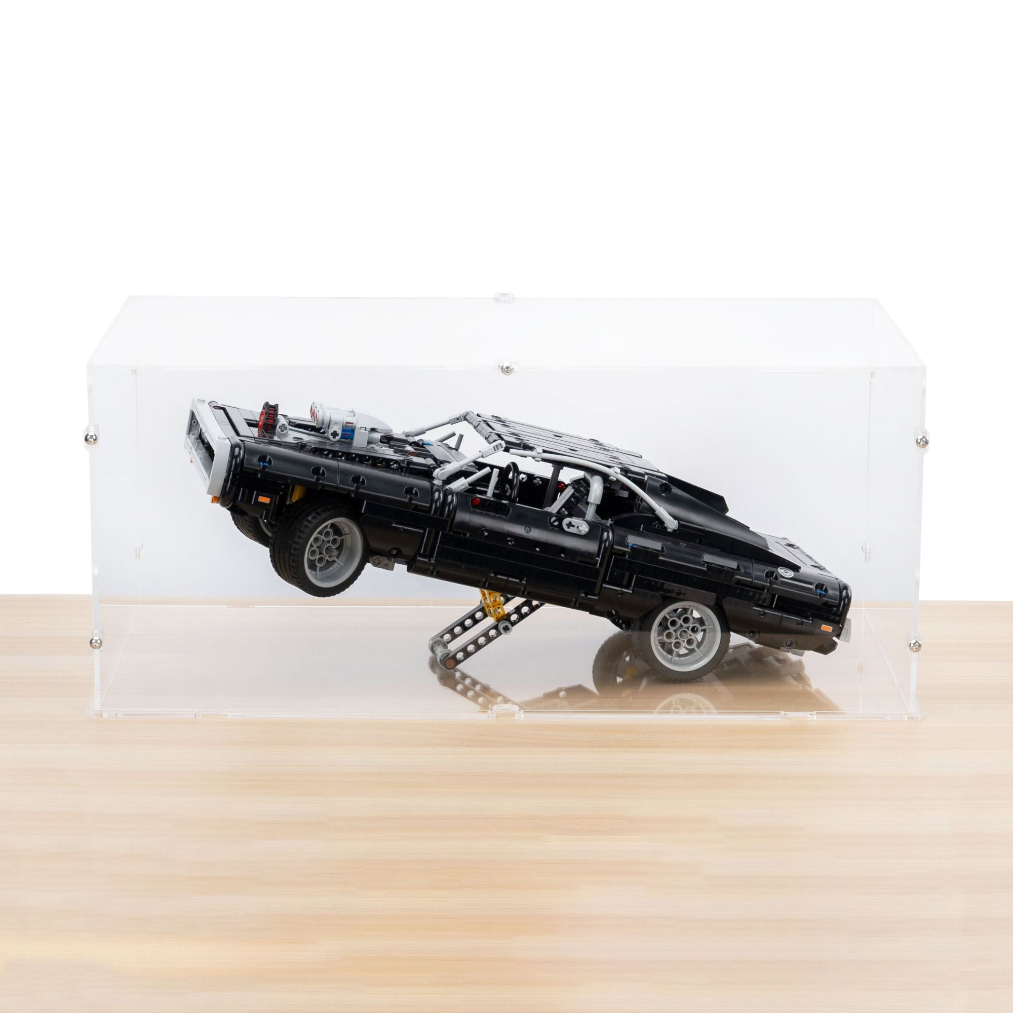 Dom's Dodge Charger Display Case for LEGO 42111