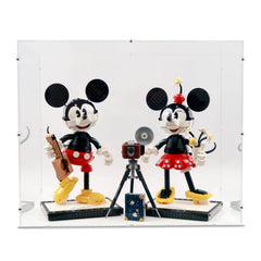 Mickey Mouse & Minnie Mouse Display Case for LEGO 43179