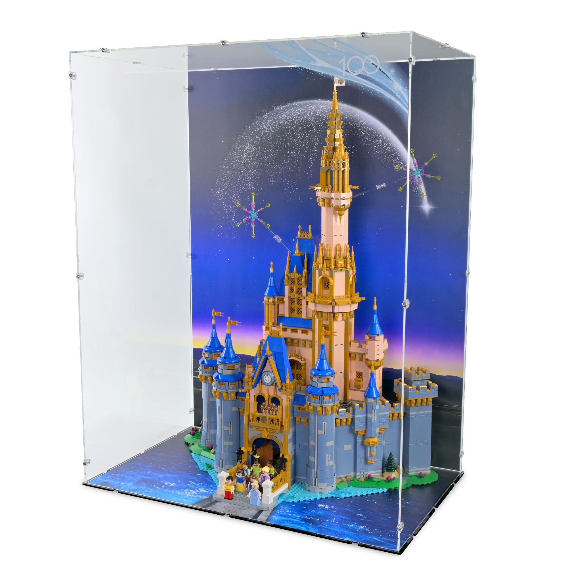 Disney Castle Display Case for LEGO 43222