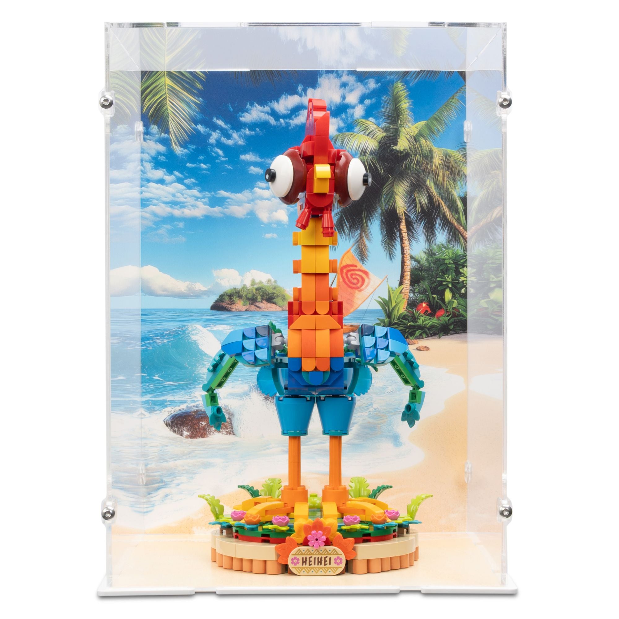Disney Heihei Display Case for LEGO 43272