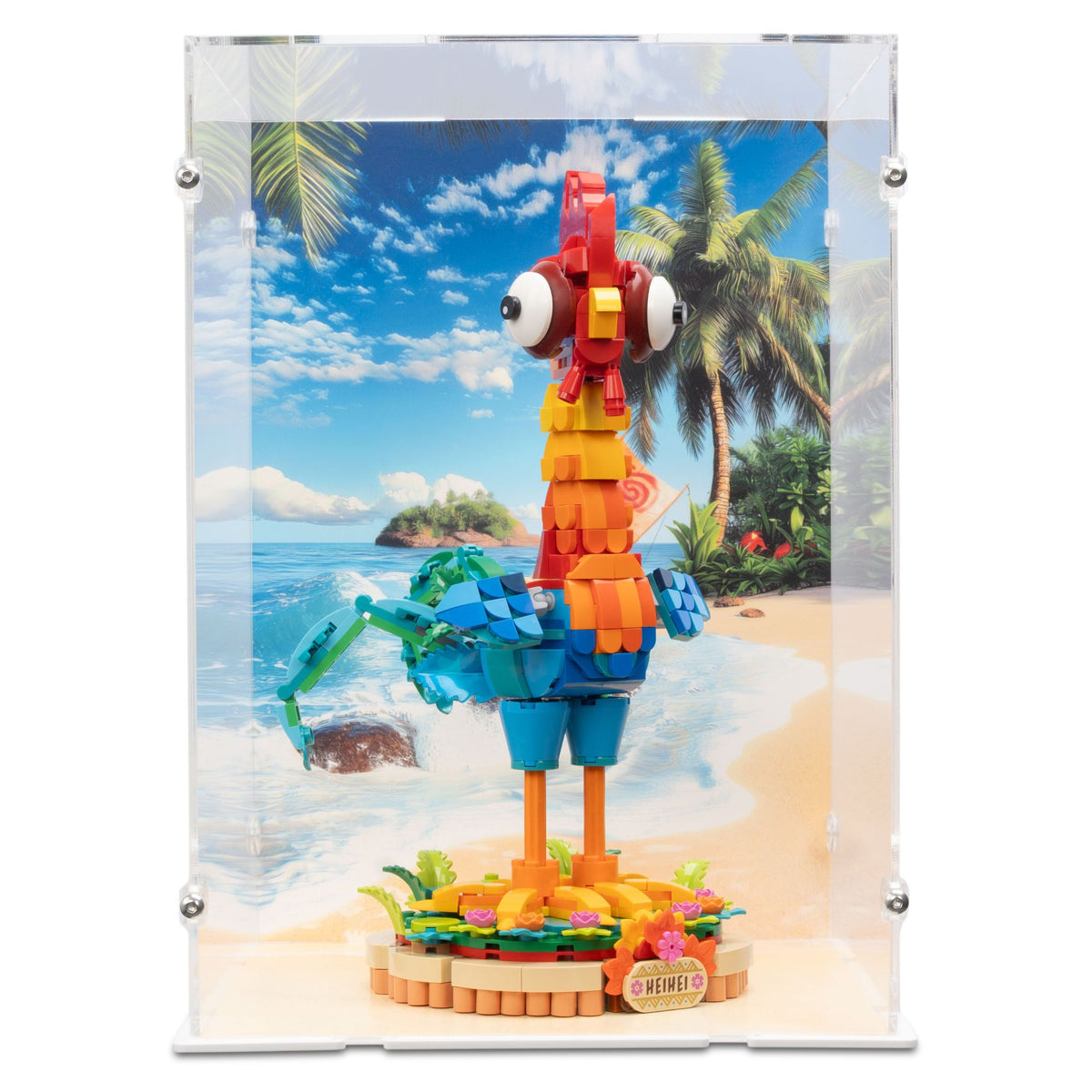 Disney Heihei Display Case for LEGO 43272