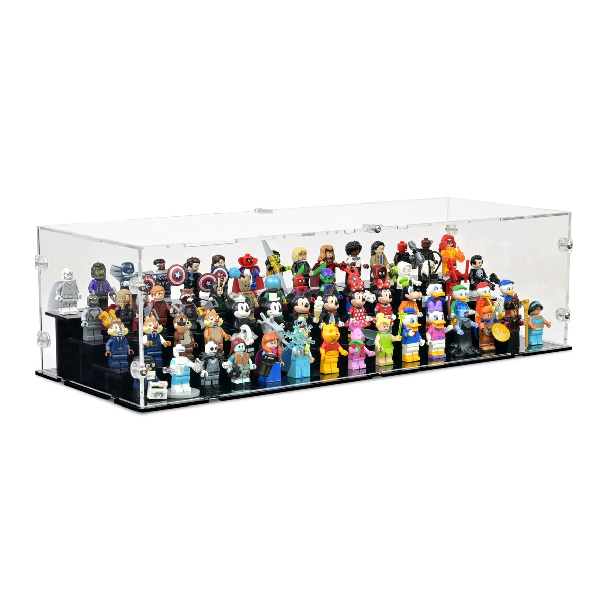 60 LEGO Minifigures Display Case