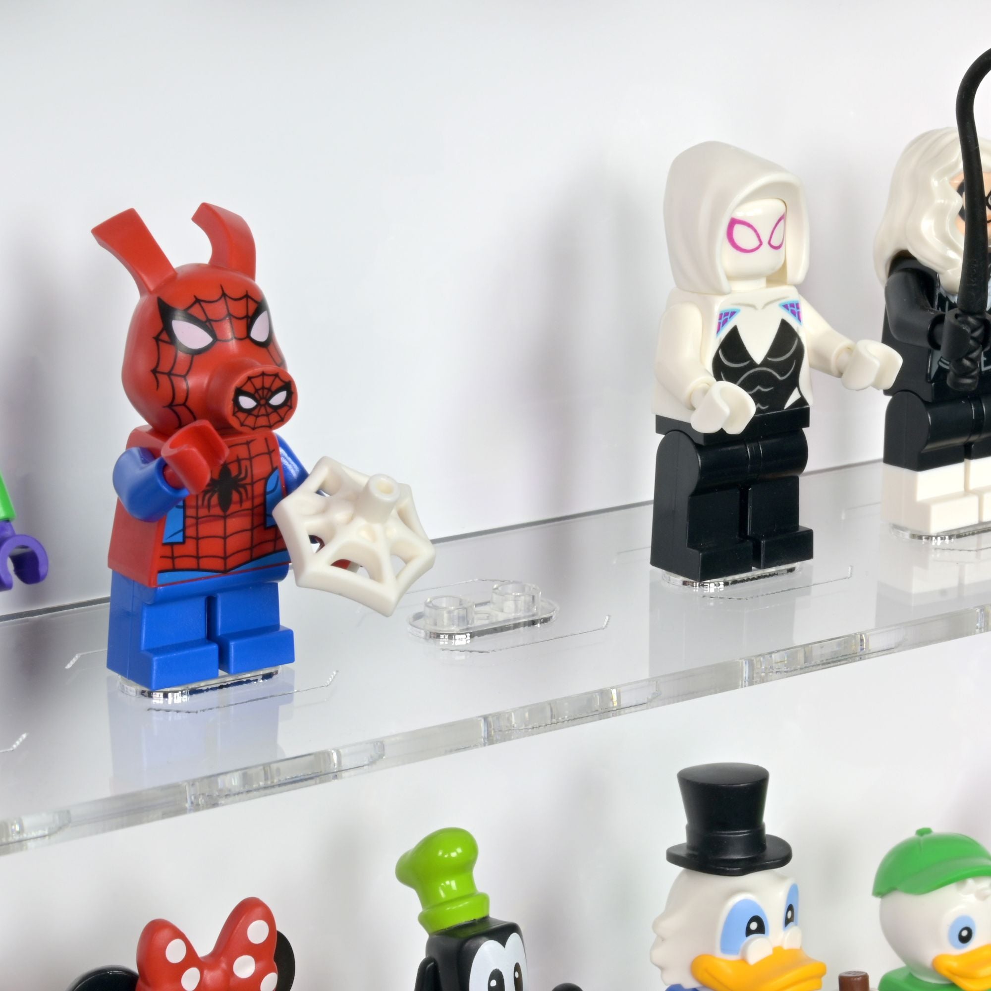 60 LEGO Minifigures Wall Display Case