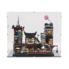Ninjago City Docks Display Case for LEGO 70657