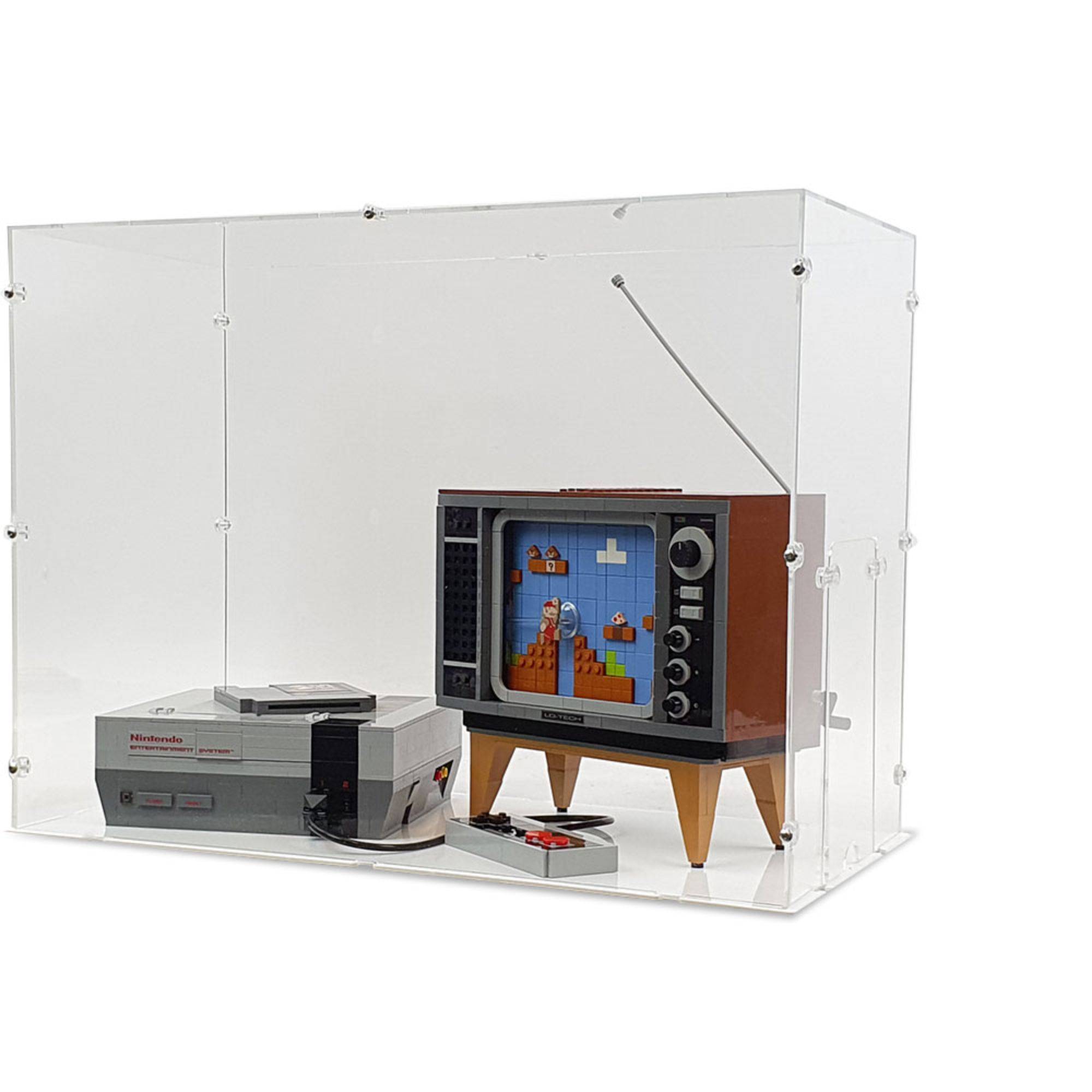 Nintendo Entertainment System Display Case for LEGO 71374