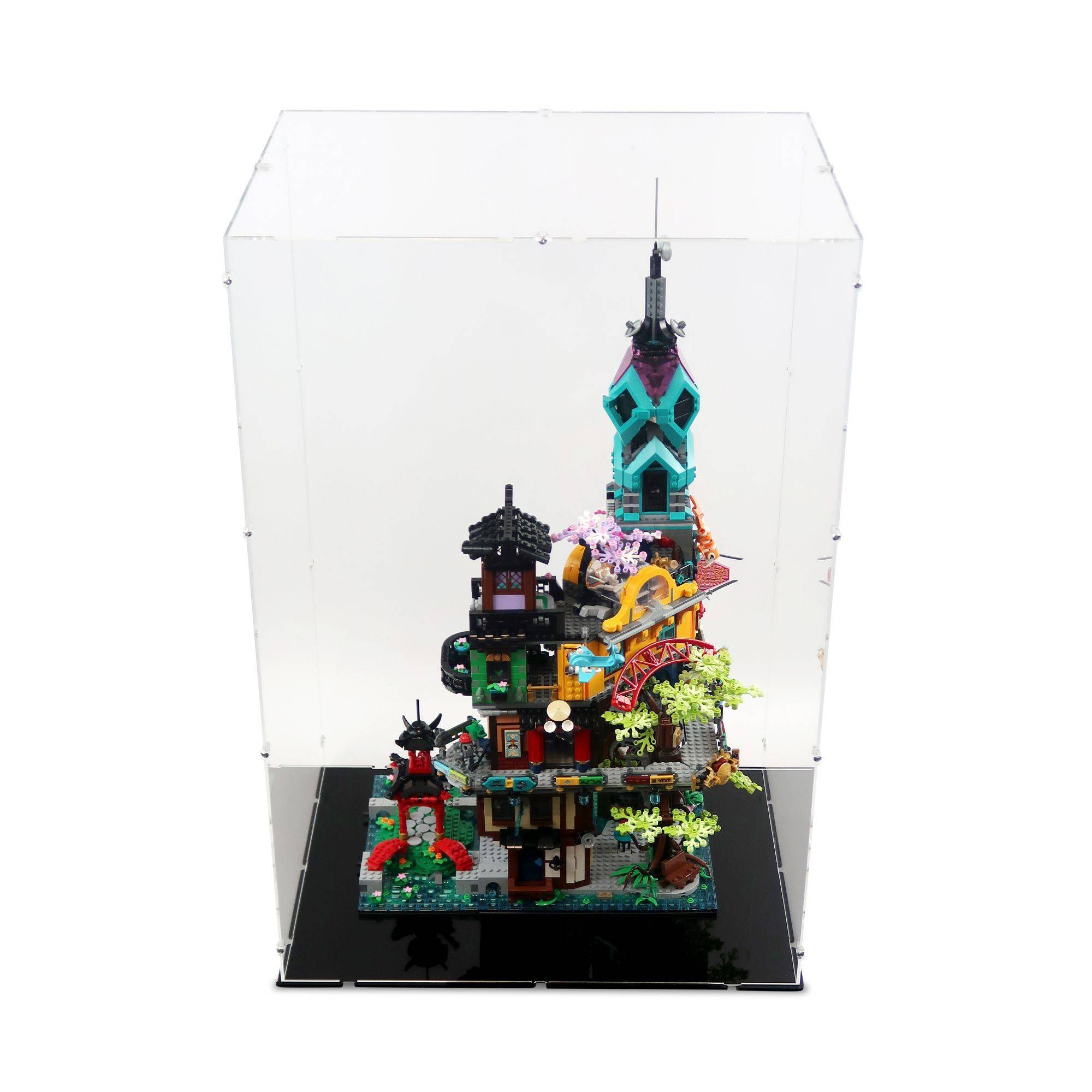 Ninjago City Gardens Display Case for LEGO 71741