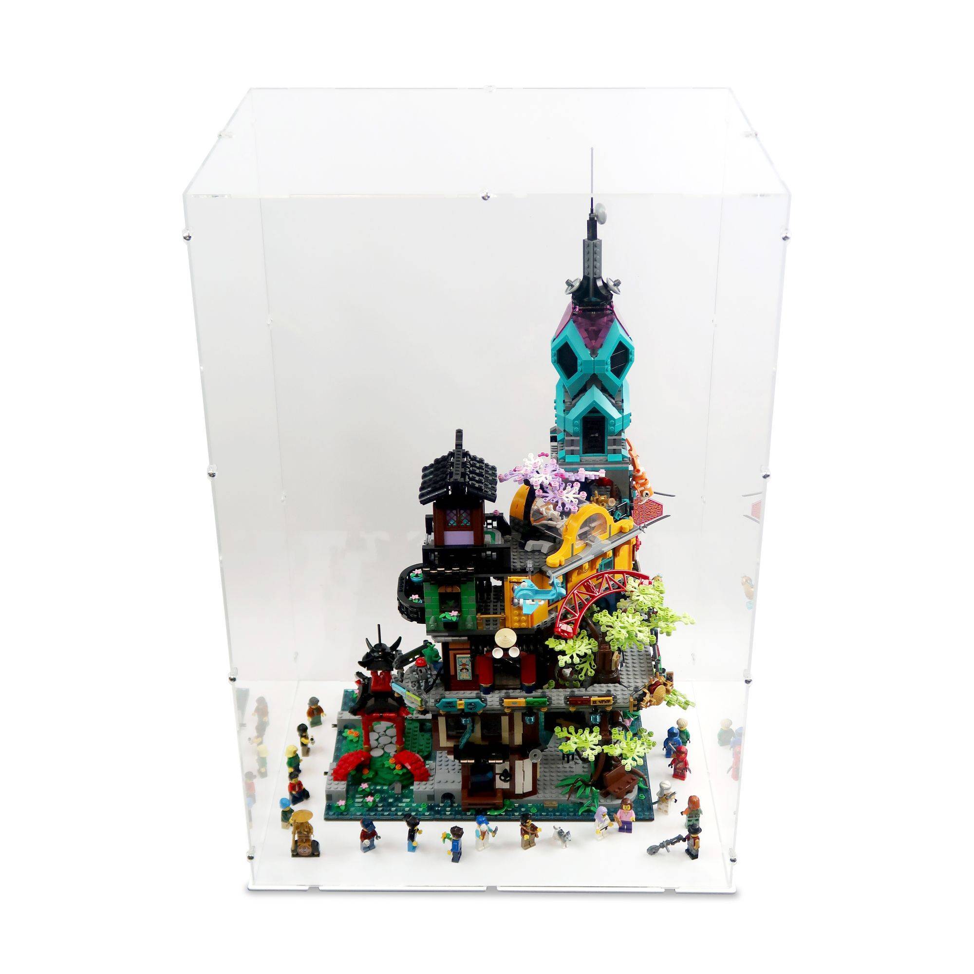 Ninjago City Gardens Display Case for LEGO 71741