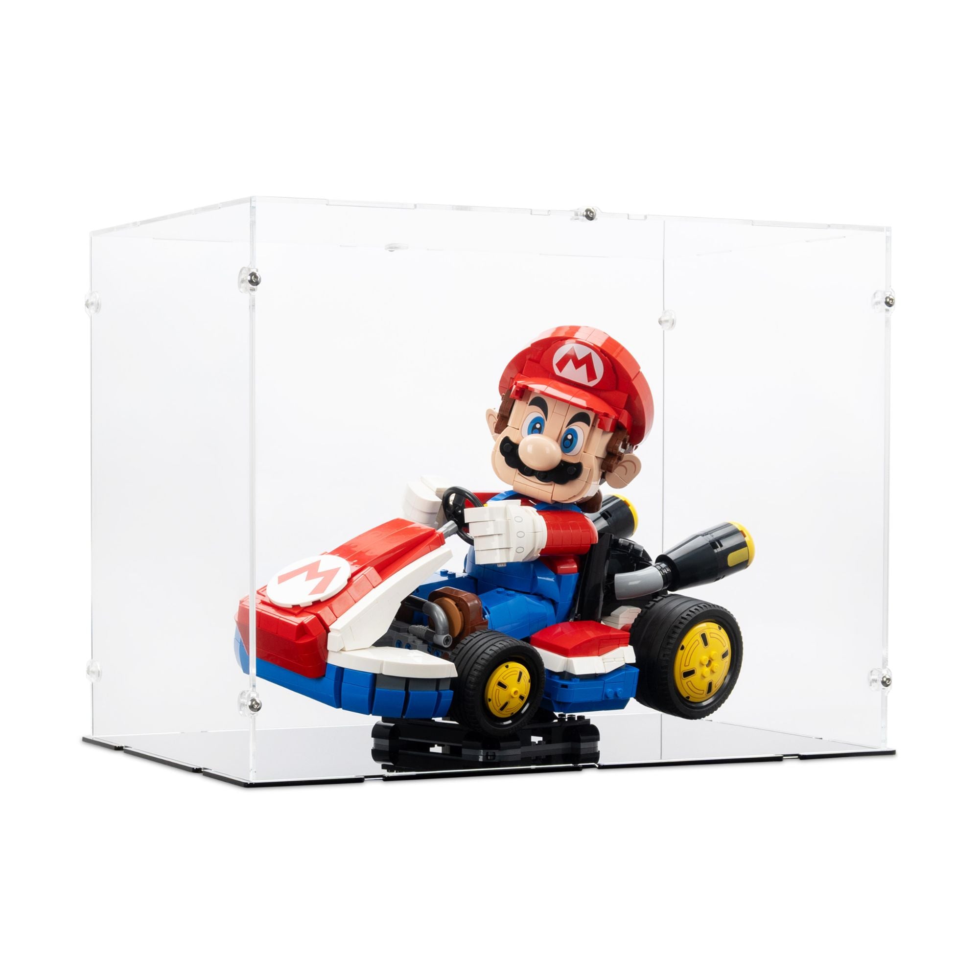 Mario Kart – Mario & Standard Kart Display Case for LEGO 72037