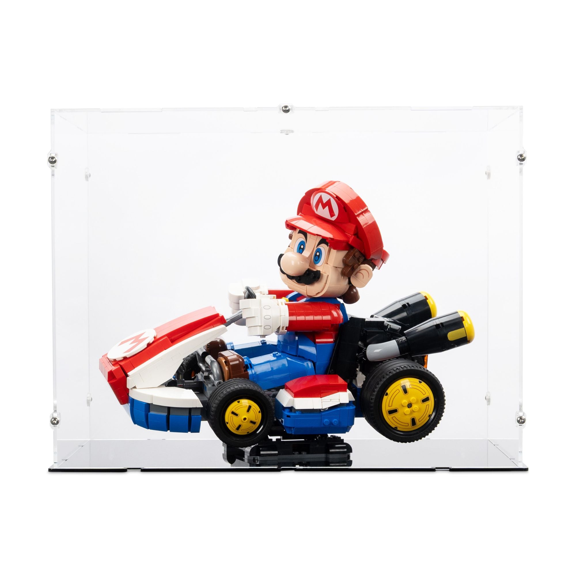 Mario Kart – Mario & Standard Kart Display Case for LEGO 72037