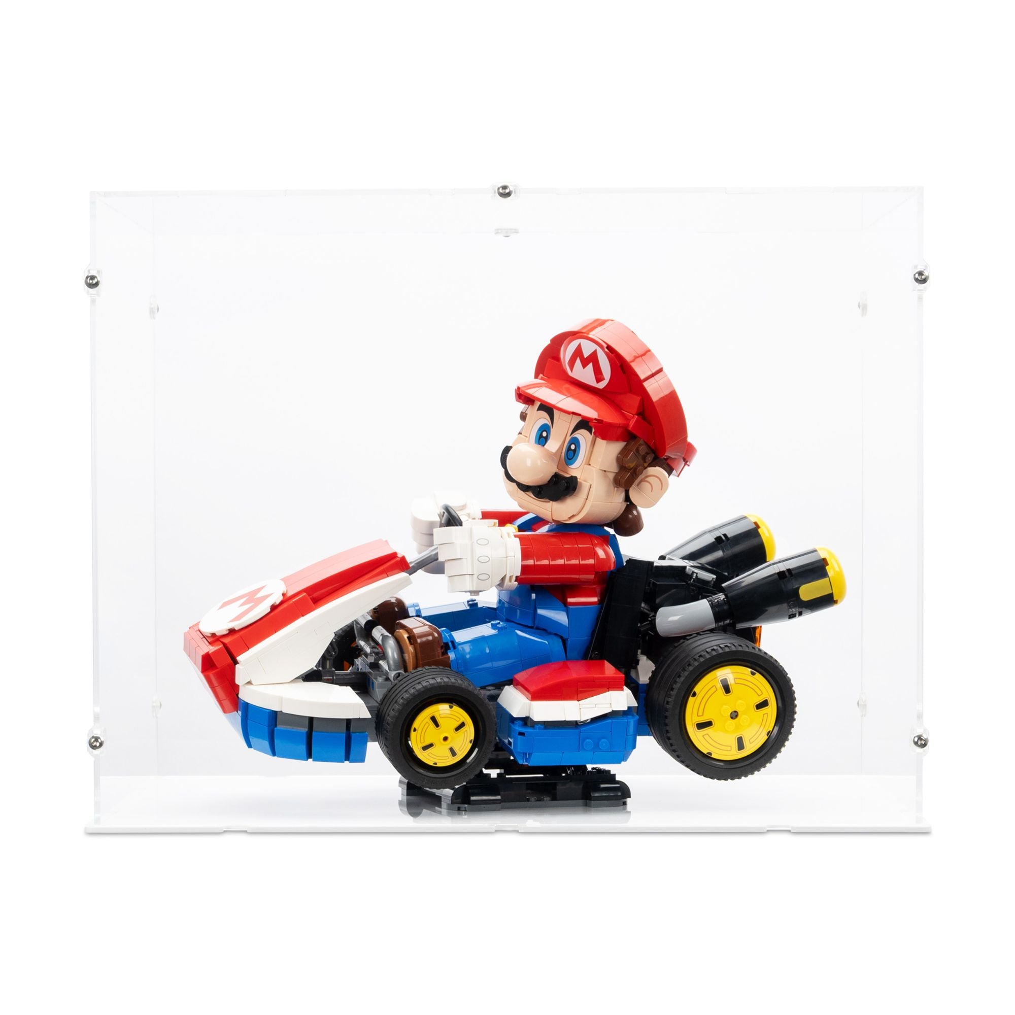 Mario Kart – Mario & Standard Kart Display Case for LEGO 72037