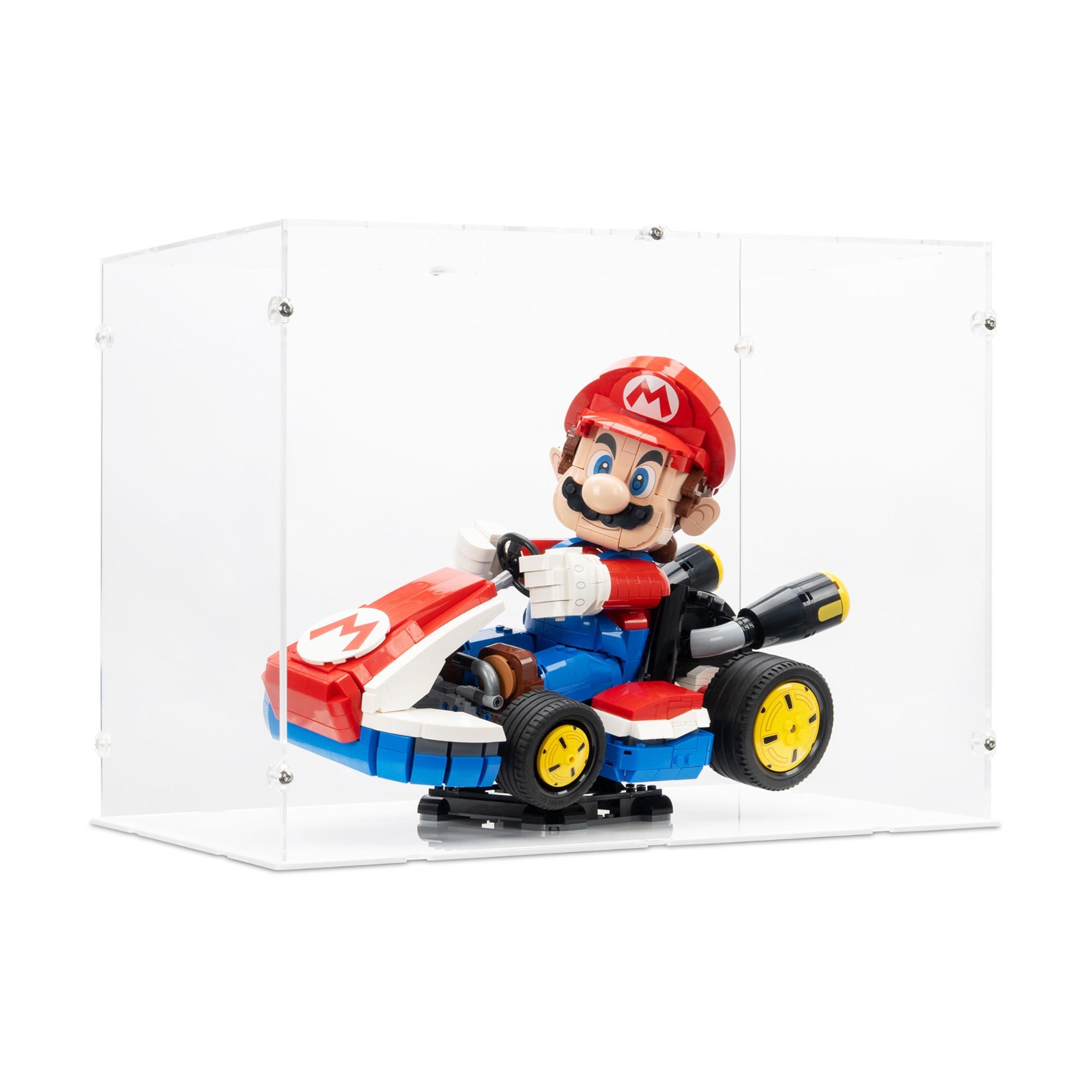 Mario Kart – Mario & Standard Kart Display Case for LEGO 72037