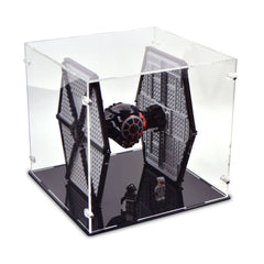 Star Wars First Order Special Forces TIE Fighter Display Case for LEGO 75101