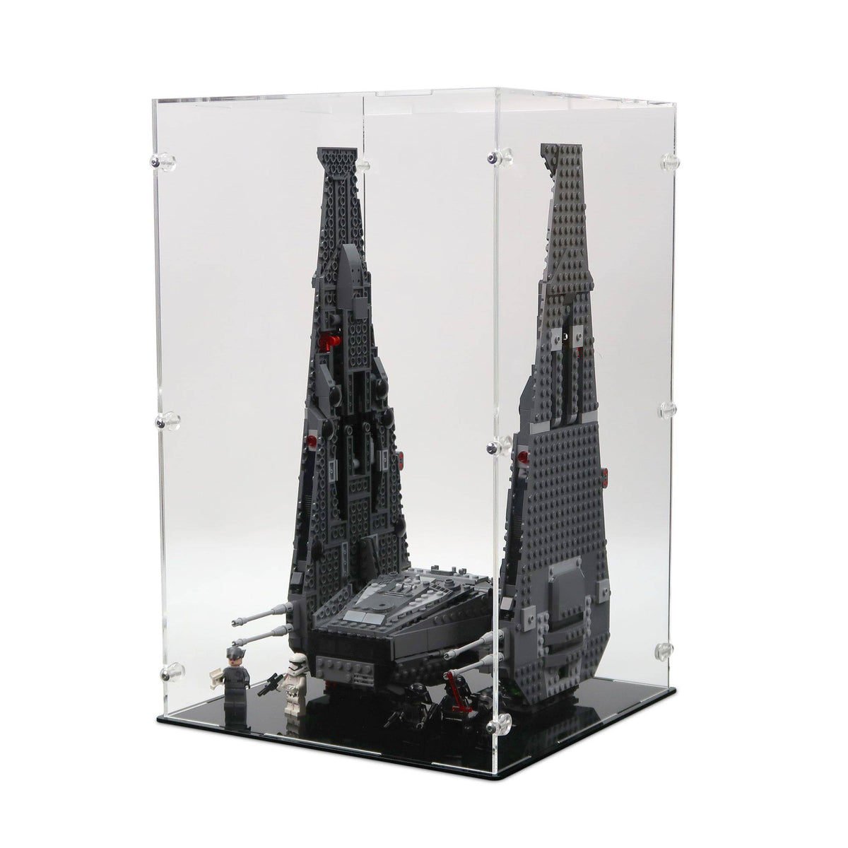 Kylo Ren's Command Shuttle Display Case for LEGO 75104