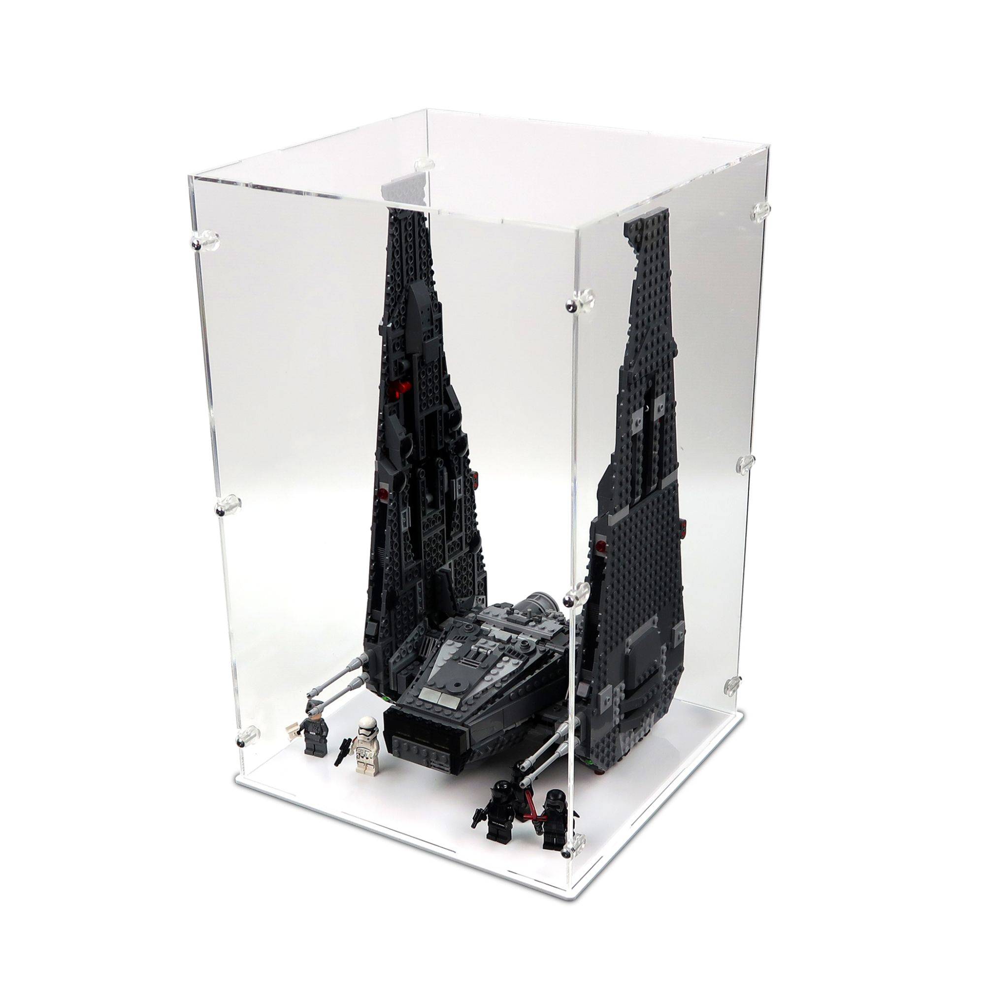 Kylo Ren's Command Shuttle Display Case for LEGO 75104